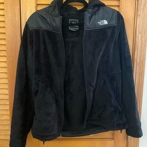The North Face Black Hooded Osito Jacket